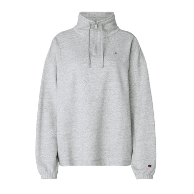 Champion Half Zip Sweatshirt "Ligh Grey"