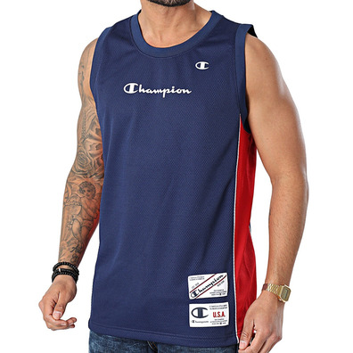 Champion Legacy Basketball Big Logo Tank Top "Navy"