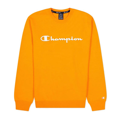 Champion Legacy Big Script Logo Crewneck Sweatshirt "Orange"