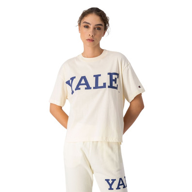 Champion Legacy University Yale Logo Cotton T-Shirt