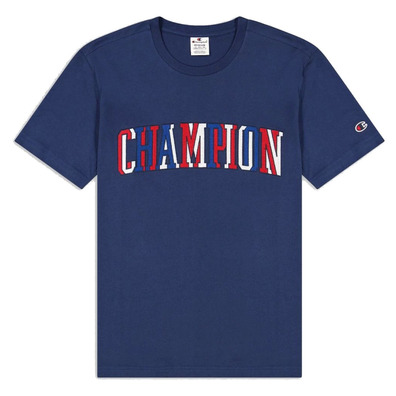 Champion Rochester Bookstore Multicolour Cotton T-Shirt "Navy"