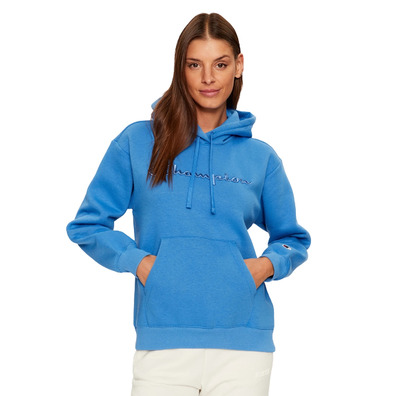 Champion Rochester Tonal Logo Heavy Fleece Hoodie "Blue"