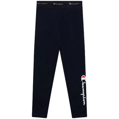 Champion Stretch Cotton Girl's Leggings "Black"