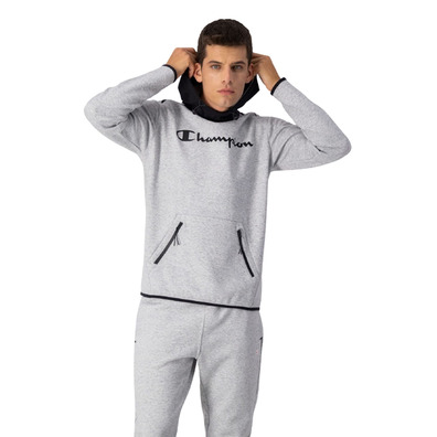 Champion X PRO Script Logo Hoodie (gray)