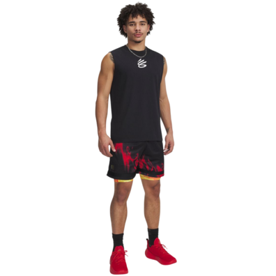 Curry HeatGear® Printed Men's Shorts "Fire"