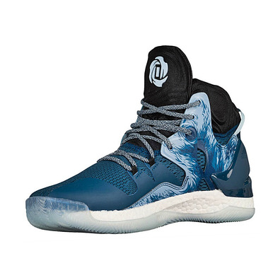 Adidas D Rose 7 "Halloween" (tech steel/core black/ice blue)