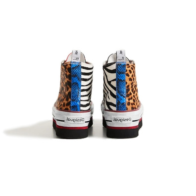 Desigual High-Top Sneakers "Animal Print"