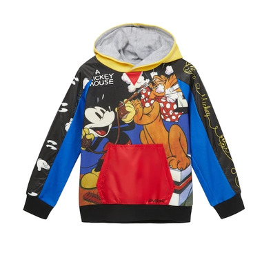 Desigual Kids Hooded Sweatshirt Illustration