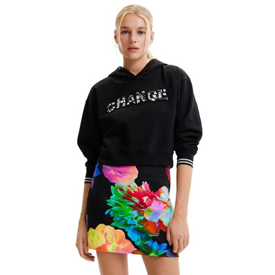 Desigual Sweatshirt Crop Top Change