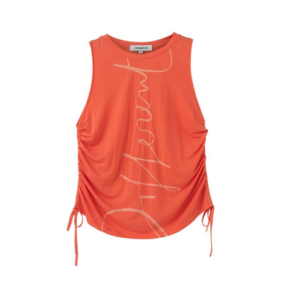 Desigual Tank Drawstring Sides