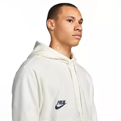 Giannis Pullover Basketball Hoodie "Sail/Blackened Blue"