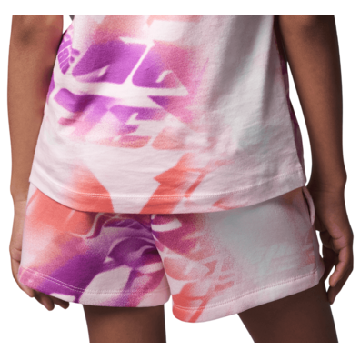 Jordan Girls Triple Team Printed Shorts "Arctic Pink"