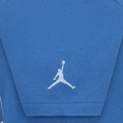 Jordan Kids JDB Air 2 3D Short Sleeve Tee "Industrial Blue"