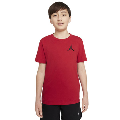 Jordan Kids Jumpman Air Embroidered Tee "Gym Red"