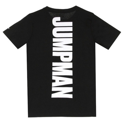 Jordan Kids Jumpman WM Logo Graphic Tee (Black)