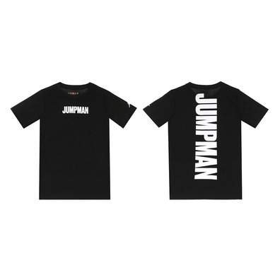 Jordan Kids Jumpman WM Logo Graphic Tee (Black)