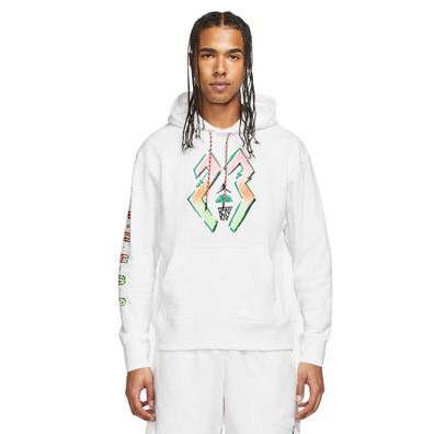 Jordan Sport DNA Pullover Hoodie "White"