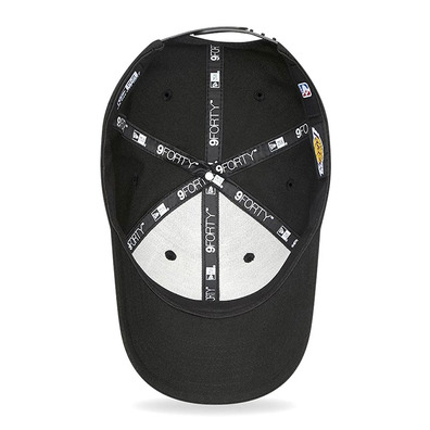 LA Lakers Gold Logo Negro 9Forty Cap