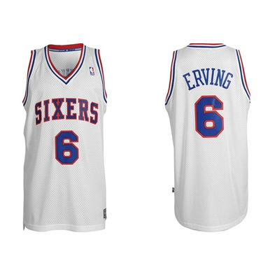 Adidas Camiseta Bordada Julius Erving Sixers (blanco)