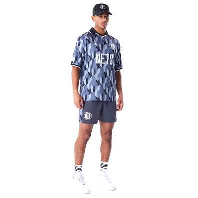 New Era NBA Brooklyn Nets Soccer AOP Shorts