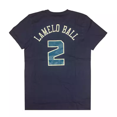 New Era NBA Charlotte Hornets Logo Tee # 2 LAMELO BALL #