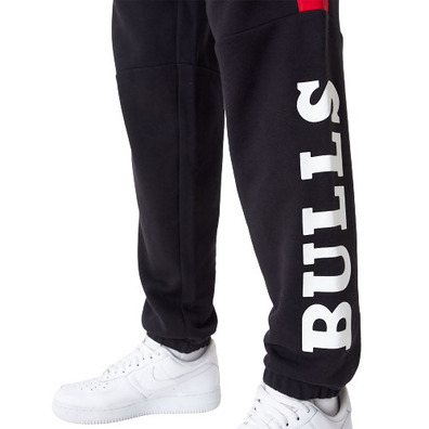 New Era NBA Chicago Bulls Colour Block Joggers