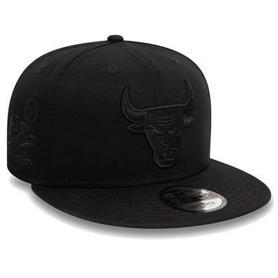 New Era NBA Chicago Bulls Monochrome 9FIFTY Snapback Cap