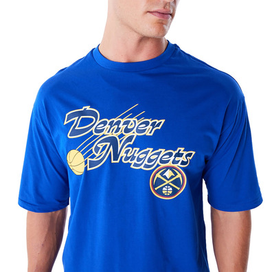 New Era NBA Denver Nuggets Script Oversized T-Shirt