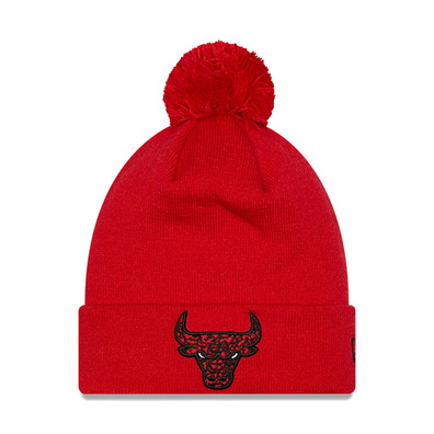 New Era NBA Infuill Chicago Bulls Bobble Beanie Pompom "Red"