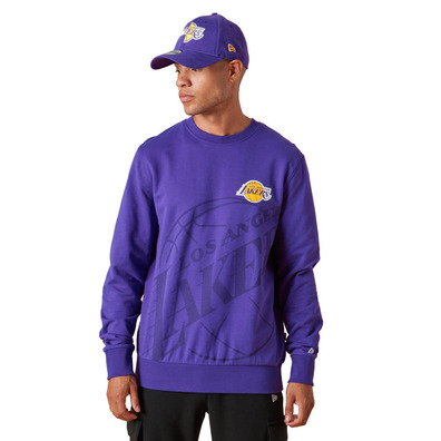 New Era NBA L.A Lakers Washed Graphic Sweatshirt