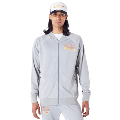 New Era NBA LA Lakers Script Track Jacket