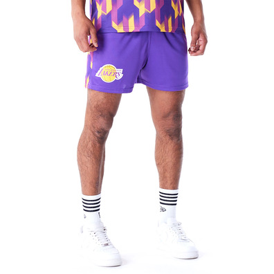 New Era NBA LA Lakers Soccer AOP Shorts