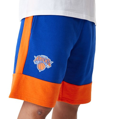 New Era NBA New York Knicks Colour Block Short