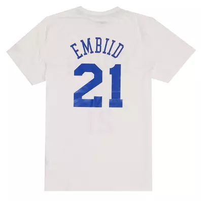 New Era Philadelphia 76ers Logo Tee # 21 Embiid #