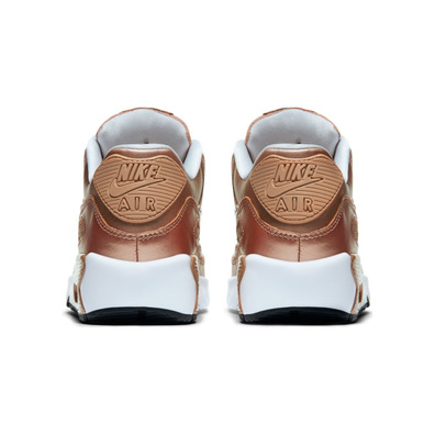 Nike Air Max 90 SE Leather (GS) "Tin Man" (900/metallic red bronze/white)