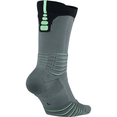 Nike Elite Versatility Crew (392/Hasta/Black/Green Glow)