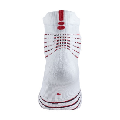 Nike Calcetines Elite Versatility Mid (103/white/university red)