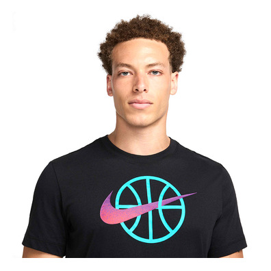 Nike Dri-FIT Basket T-shirt "Black"