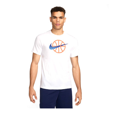 Nike Dri-FIT Basket T-shirt "White"