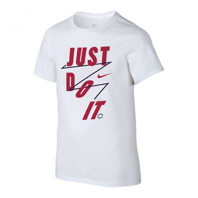 Nike Camiseta "Just Do It" Youth (100/white)