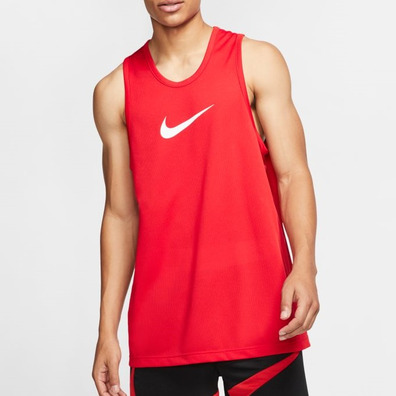 Nike Dri-FIT Men's Basketball SS Top "University Red"