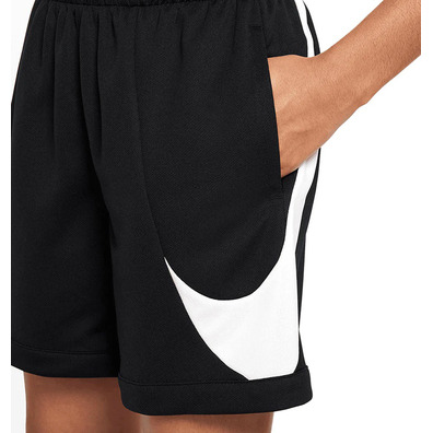 Nike Swoosh Multi+ Dri Fit Short "Black White"