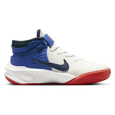 Nike Team Hustle D 10 FlyEase (PS) "SmtWhite"