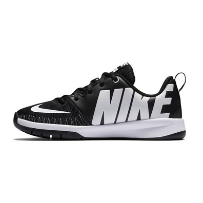 Nike Team Hustle D 7 Low GS "Blackand White" (001/black/white)