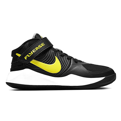 Nike Team Hustle D 9 (GS) FlyEase "Yellow Night"