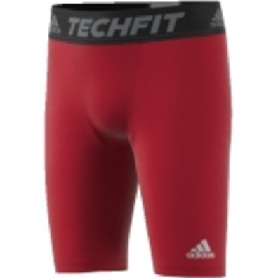 Niño Tech Fit Base Short (rojo)