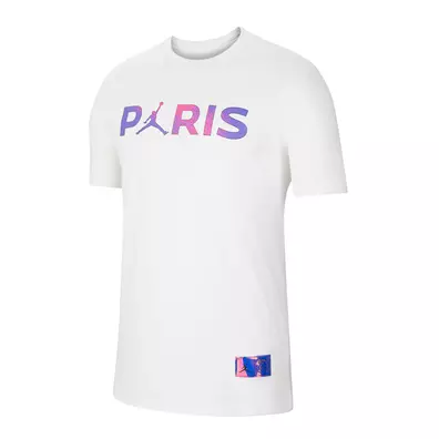 Paris Saint-Germain Wordmark Men's T-Shirt "White"