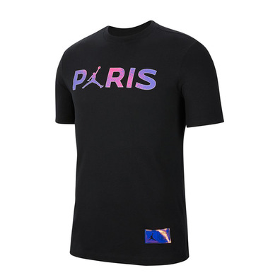 Paris Saint-Germain Wordmark T-Shirt "Black"