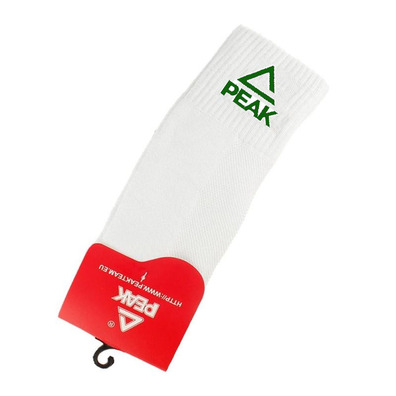 Peak Sport Basketaball Socks High 1PP "White-Green"