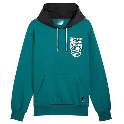 Puma Basket Posterize 2.0 Hoodie "Cold Green"